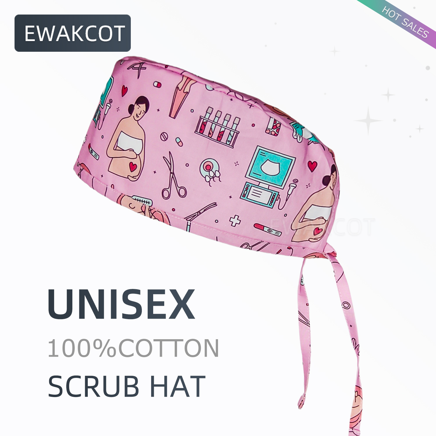 Gynecologist surgical cap