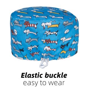 EURO Dental Printed Surgical Cap - Image 3