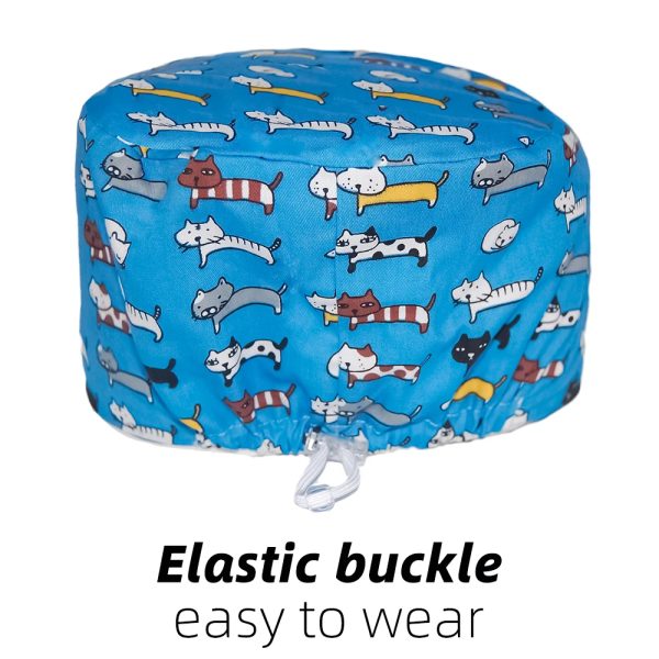 EURO Dental Printed Surgical Cap - Image 3