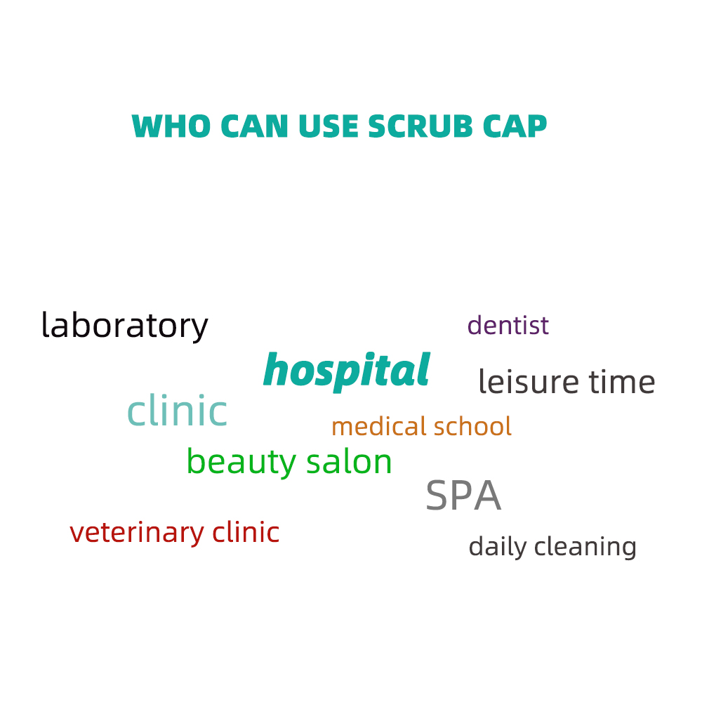 Brains Printed Surgical Scrub Cap - Image 2
