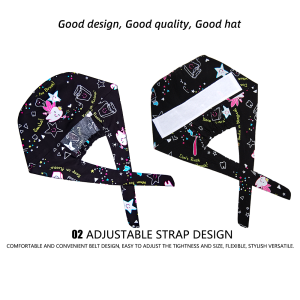 Classic Teeth Pattern Dentist Scrub Cap - Image 4