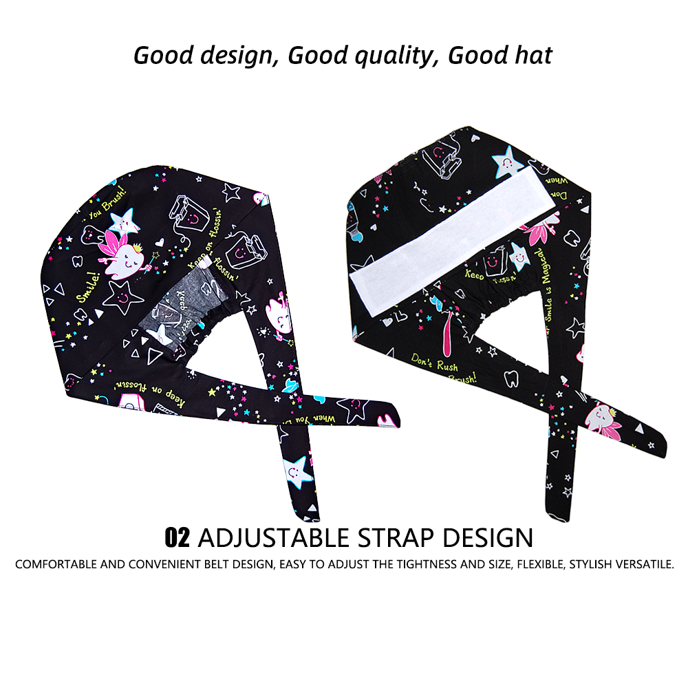 Brains Printed Surgical Scrub Cap - Image 4