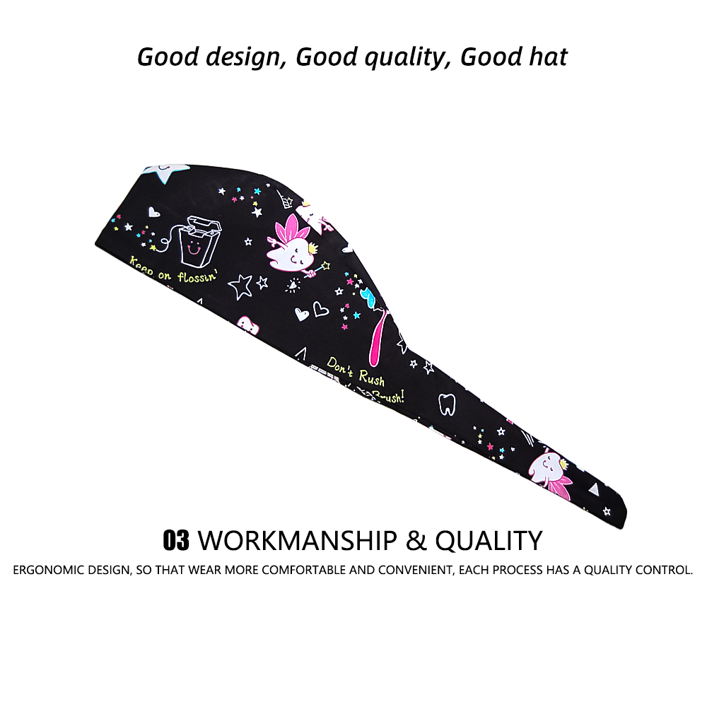 Brains Printed Surgical Scrub Cap - Image 5