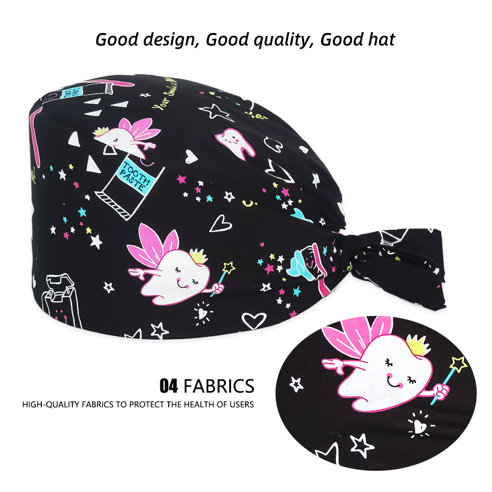 Brains Printed Surgical Scrub Cap - Image 6